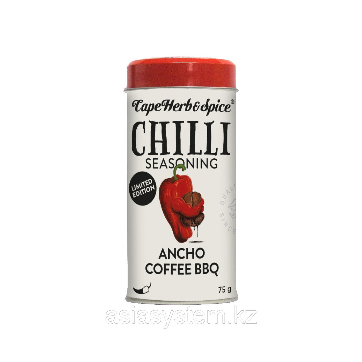 СПЕЦИЯ Чили перец Анчо Кофе BBQ 75г банка , Cape Herb & Spice, фото 1