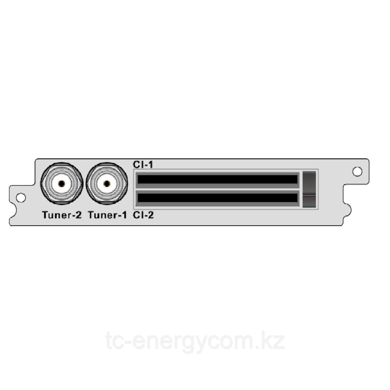 2-канальный демодулятор DVB-S2 / S, 2 * CI для DCP-1000Pro, фото 1