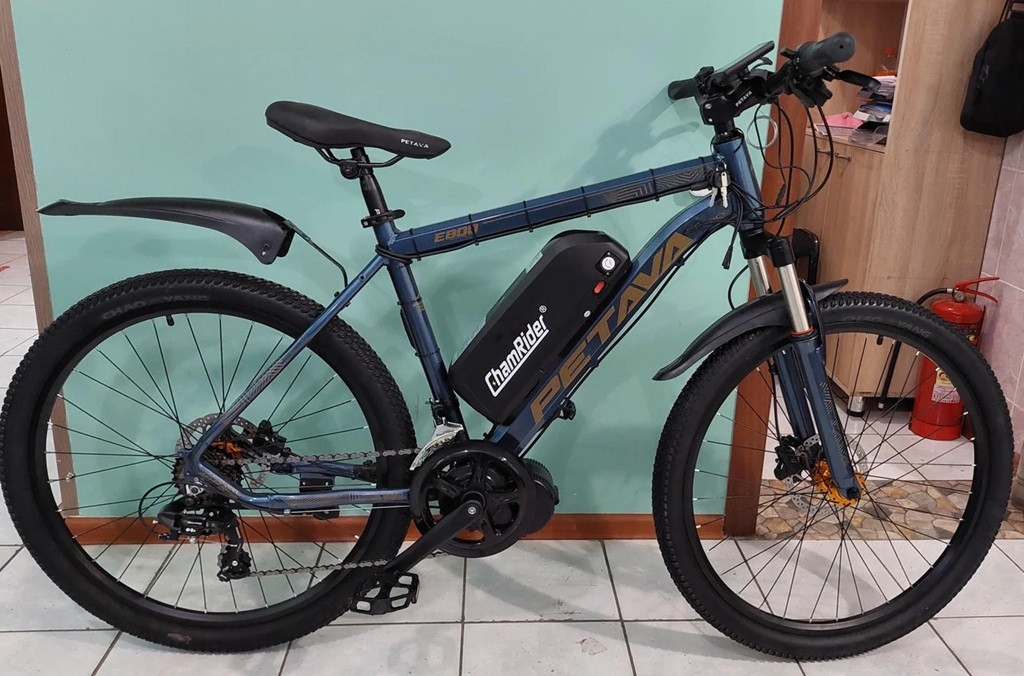 Электровелосипед Bafang 48v 750w (max 1350w) кареточный, аккум. Li-ion 48v 20A/H . Кол. 26"., фото 1