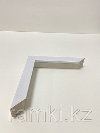 Белый багет  (рамка) 2,0х3,0см, фото 1