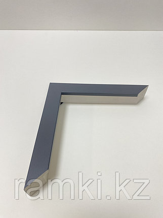 Серый  багет  (рамка) 2,0х3,0см, фото 1