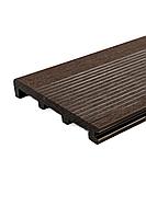 Ступень полнотелая из каменного композита (МПК) 170х24 цвет - шоколад