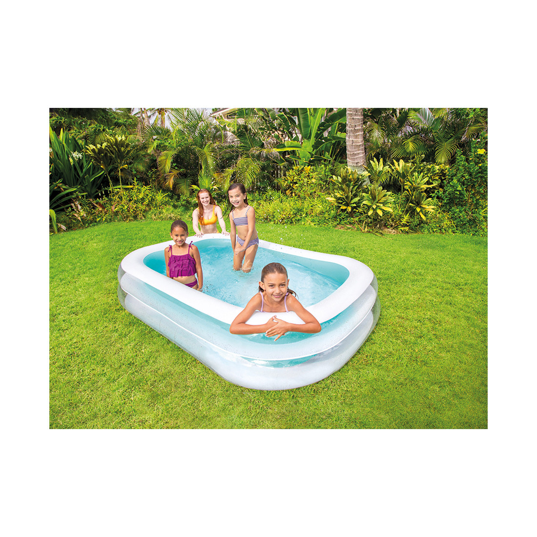 Надувной бассейн детский Intex 56483NP, 262 х 175 х 56 см, фото 1