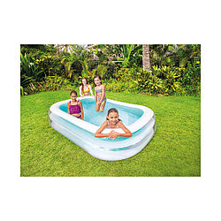 Надувной бассейн детский Intex 56483NP, 262 х 175 х 56 см