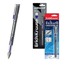 Ручка гелевая ErichKrause MEGAPOLIS® Gel Stick 0.5, цвет чернил синий (в блистере по 1 шт.)