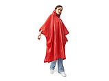 Пончо Hawaii c чехлом унисекс, красный, фото 4