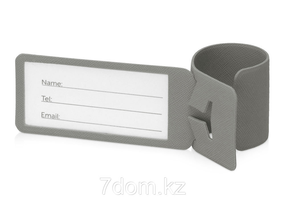 Багажная бирка Favor, серый, фото 1