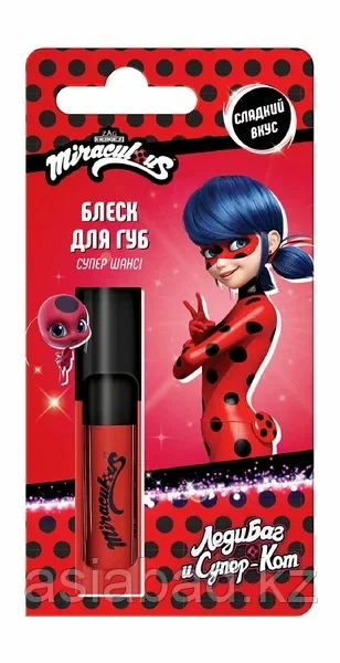 MIRACULOUS Блеск для губ Леди Баг 3,5г, фото 1