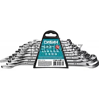 Набор комбинированных гаечных ключей СИБИН 27089-H10_z01