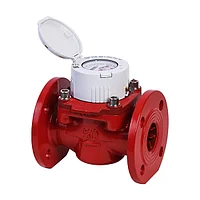 Счетчик горячей воды Zenner WPD DN50-200 40-R100H63V PN16 CC T90 FT фланцевый