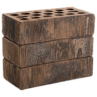 Кирпич лицевой керамический  пустотелый Алексеевский