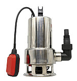 Дренажный насос Ресанта НД-15500Н/35 (1100Вт | макс напор 10м | 15500л/чаc | грязная вода | диаметр час – 35мм, 1.5“| нерж. сталь), фото 2