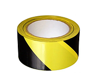 Лента сигнальная, светоотражающая желтая