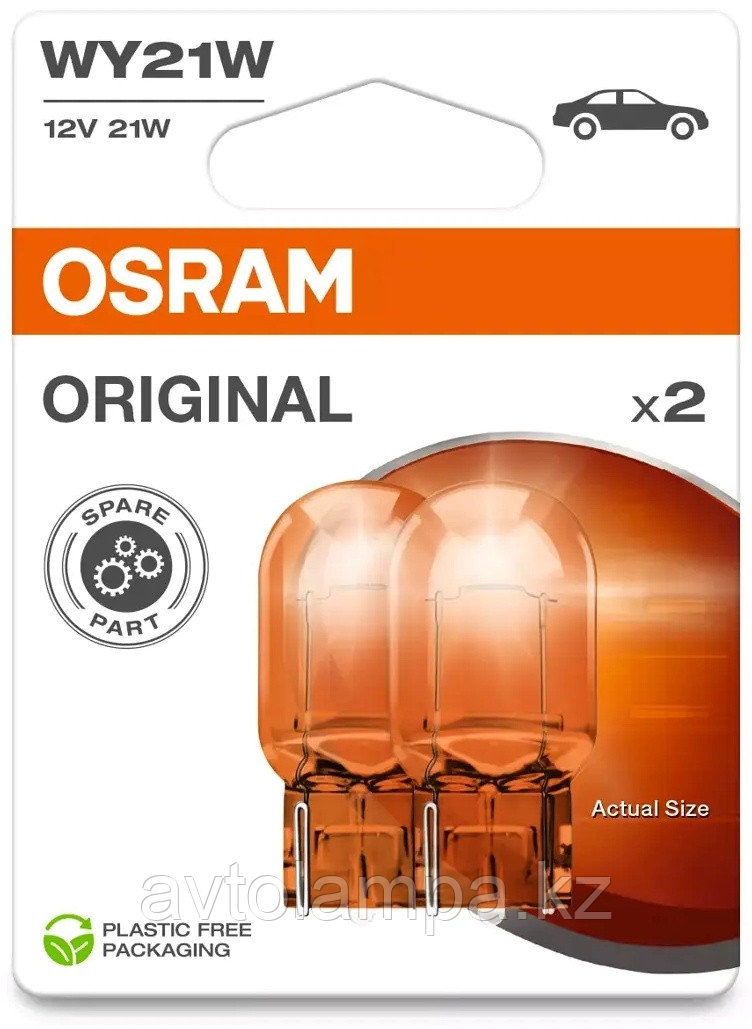 7504-02B Лампа качество (ОЕМ) WY21W 12V 21W WX3x16d ORIGINAL LINE