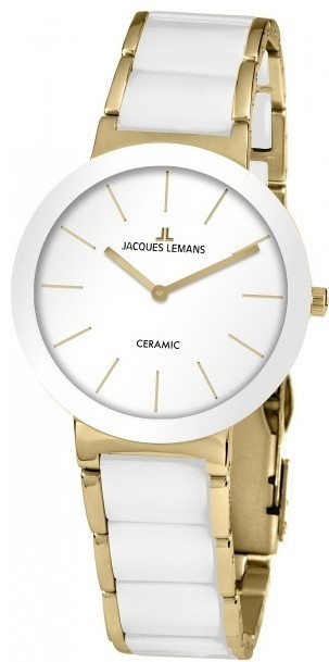 Кварцевые JACQUES LEMANS 42-7F керамика, сталь