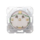 DEA Розетка 1-ая керамика с/з с/у 16А мех. Бел KRANZ, фото 2