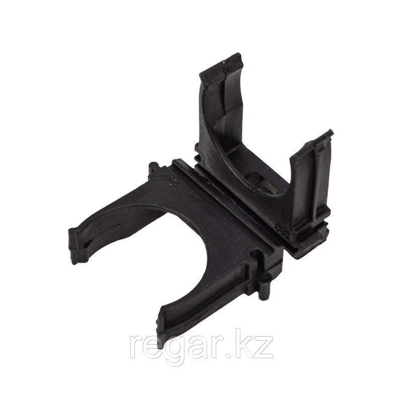 Крепеж-клипса для трубы ø32мм, черная (100 шт/уп) REXANT, фото 1