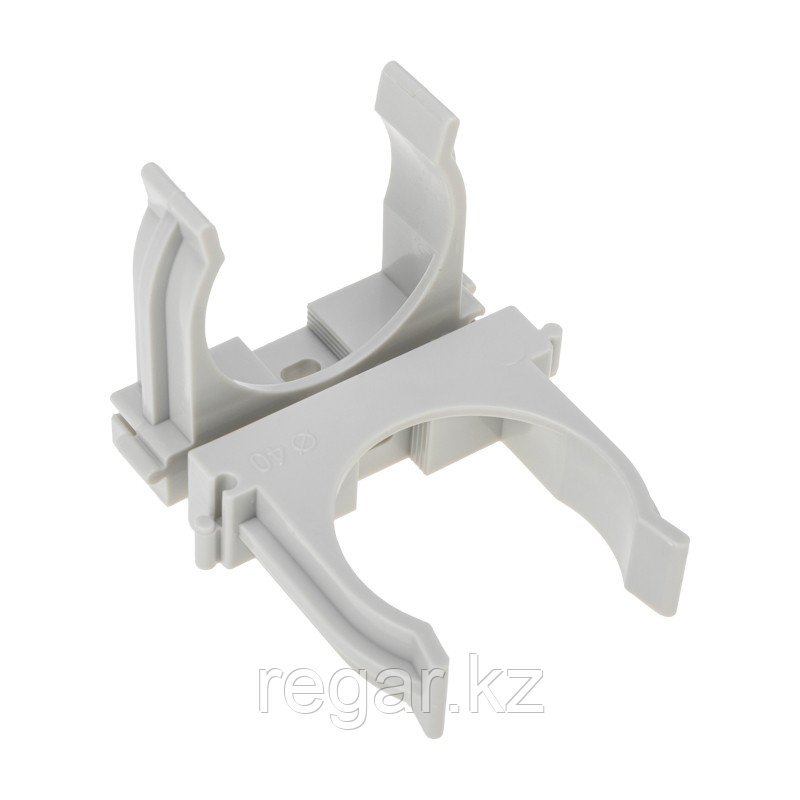 Крепеж-клипса для монтажного пистолета Ø 40 мм, серая (25 шт/уп) REXANT, фото 1