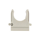 Крепеж-клипса для трубы ø16мм серая (10 шт/уп) REXANT, фото 3