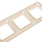 DEA Рамка 3-я горизонтальная Беж KRANZ, фото 3