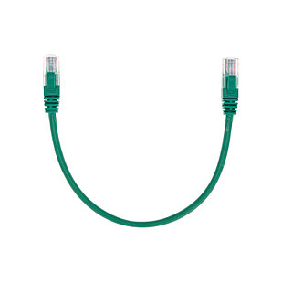 Патч-корд U/UTP, CAT 5e, RJ45-RJ45, 26AWG, LSZH, зеленый, 0,3м REXANT