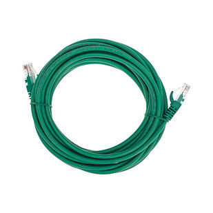 Патч-корд U/UTP, CAT 5e, RJ45-RJ45, 26AWG, LSZH, зеленый, 5м REXANT