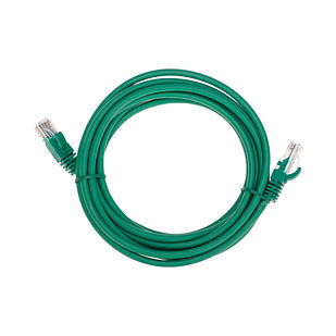 Патч-корд U/UTP, CAT 5e, RJ45-RJ45, 26AWG, LSZH, зеленый, 3м REXANT