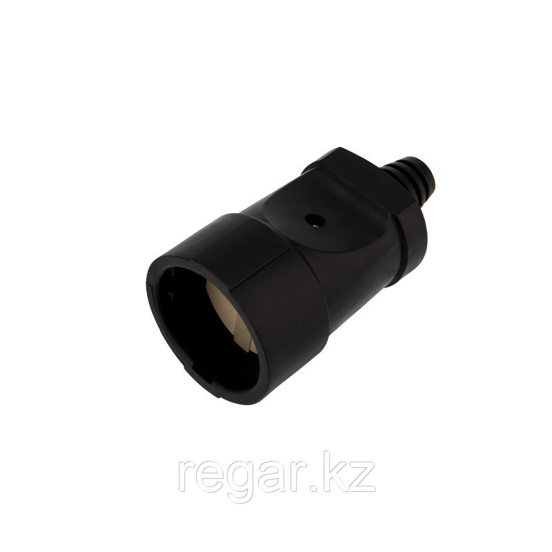 Розетка разборная без з/к 10А черная REXANT, фото 1