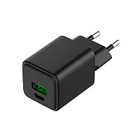 Сетевое зарядное устройство с двумя портами USB-A и Type-C, 30Вт GaN REXANT