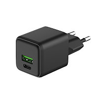 Сетевое зарядное устройство с двумя портами USB-A и Type-C, 25Вт GaN REXANT