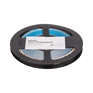 Лента светодиодная 12В, SMD2835, 14,4Вт/м, 120 LED/м, 4000K, 8мм, 5м, IP20 REXANT