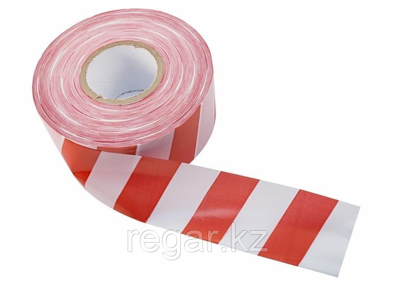 Лента оградительная 75 мм х 250 м PROconnect, цвет белый/красный, фото 1