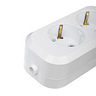 Колодка 2 гнезда с заземлением REXANT, фото 7