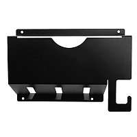 Держатель для угловых шлифмашинок до 230мм, настенный, с крючками, черный REXANT