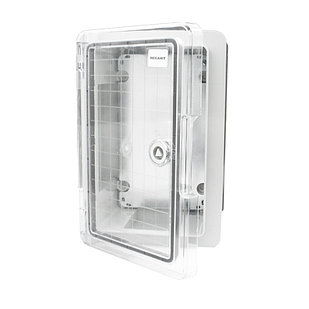 Корпус пластиковый ЩМПп с прозрачной дверцей и монтажной панелью 300х200х130мм, АБС, УХЛ1, IP65 REXANT