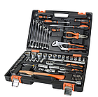 Набор инструментов, 1/2", 1/4", CrV, в кейсе, 76 предметов, Вихрь, фото 2