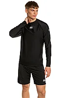 Футболка для планания мужская Mad Wave Т-shirt longsleeve men black, размер M-XL