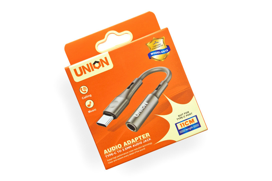 Кабель аудио адаптер UNION UX12, фото 1