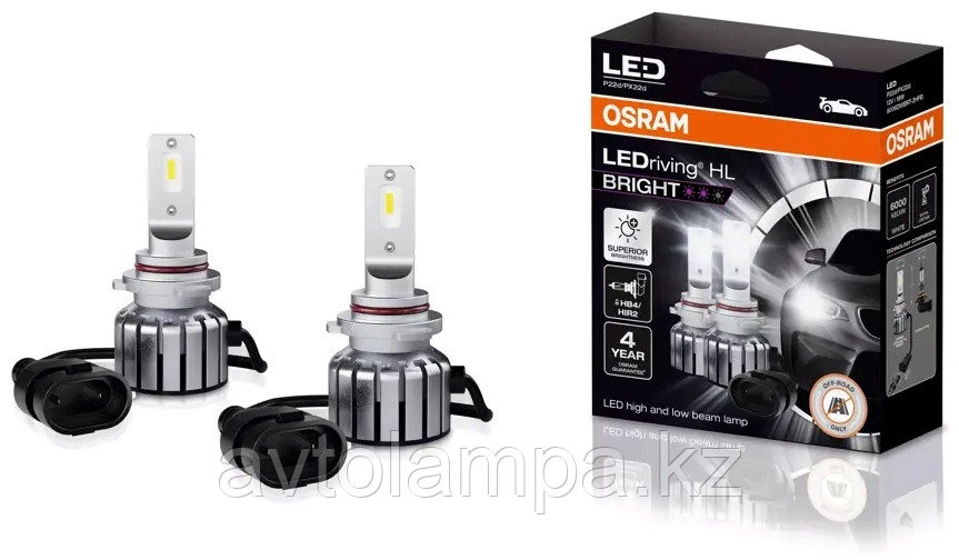 9006DWBRT-2HFB 19W 12V-OSRAM КОМПЛЕКТ-2ШТ
