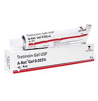 Tretinoin Gel USP 0. 025%, (Третиноин Гель) 0,025%, 20г. от акне