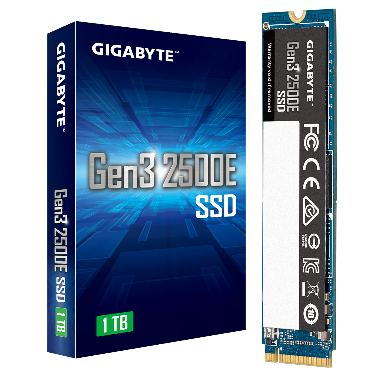 Твердотельный накопитель SSD Gigabyte Gen3 2500E 1000GB (G325E1TB)