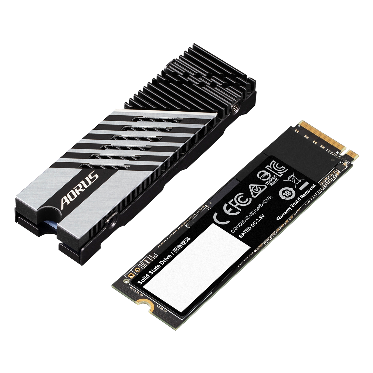 Твердотельный накопитель SSD Gigabyte AORUS Gen4 7300 1TB (AG4731TB)