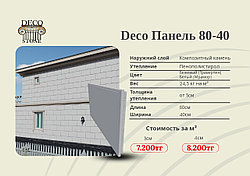 Термо Панель, Deco Панель, 80-40