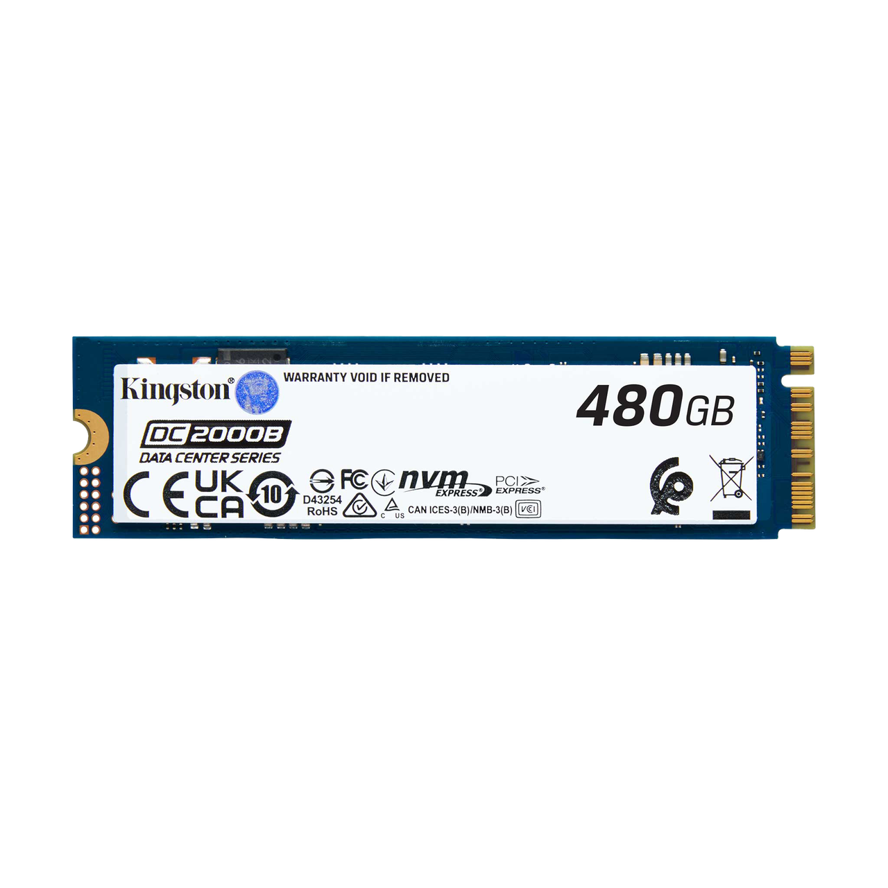 Твердотельный накопитель SSD Kingston DC2000B 480Gb (SEDC2000BM8/480G)