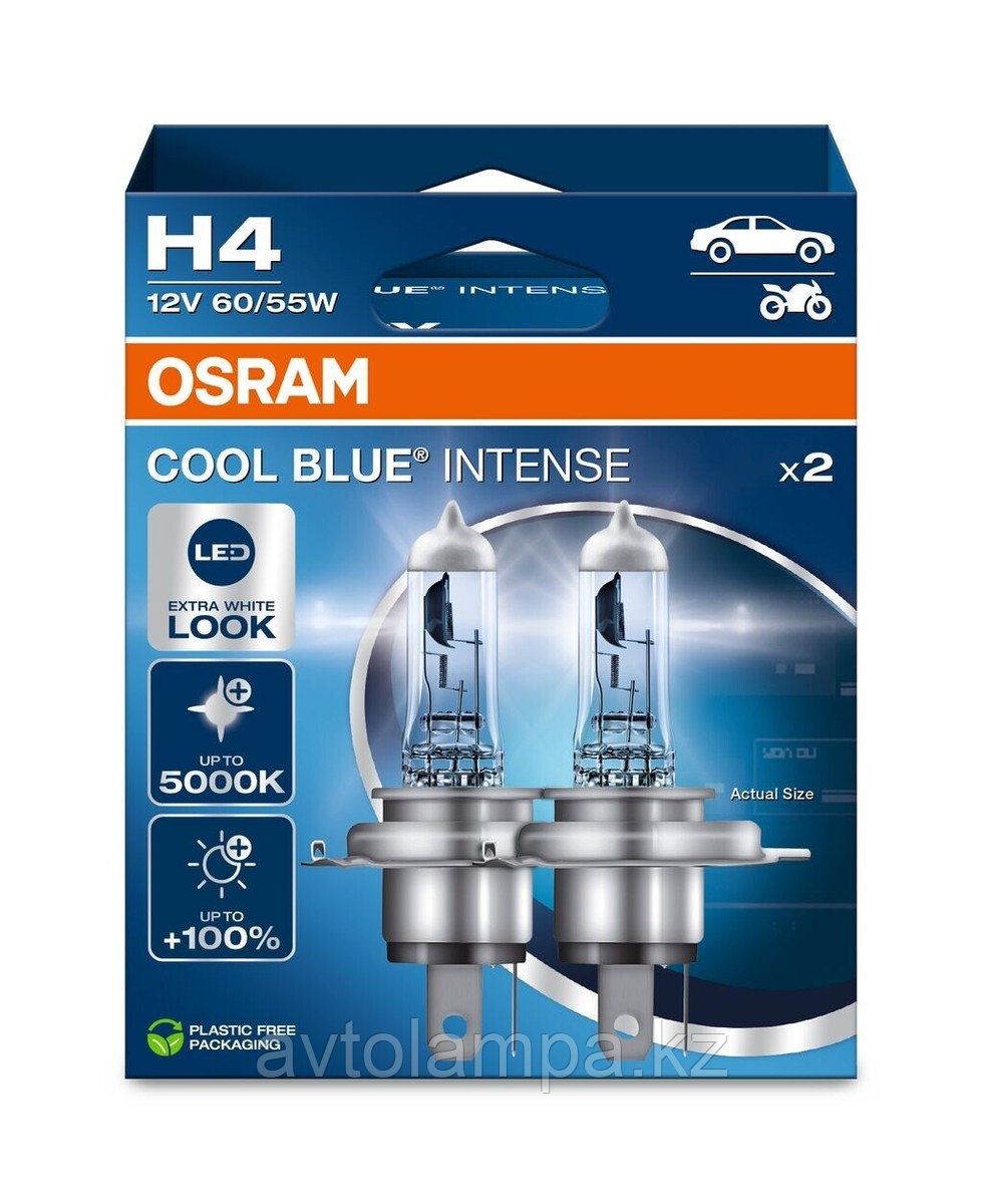 64193CBN-2HB 60/55W 12V P43T5X2QR2B OSRAM КОМПЛЕКТ-2ШТ