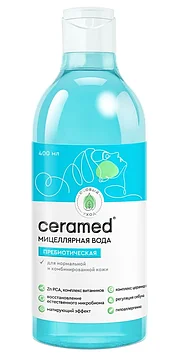 Ceramed Вода мицеллярная пребиотическая, 400 мл