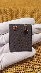 Пусеты "Сердце" / 7 мм ( пр. Абая 141 )+