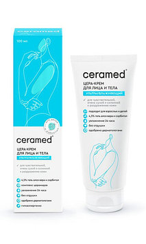 Ceramed Цера-крем для лица и тела ультраувлажняющий,100 мл