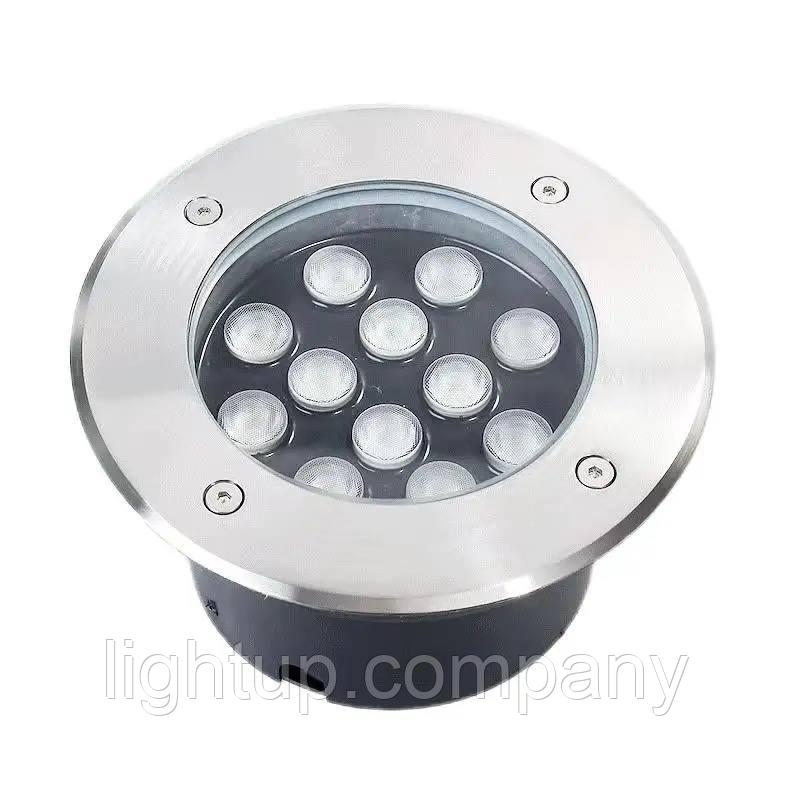 Грунтовый светильник 12 W 3000К, фото 1