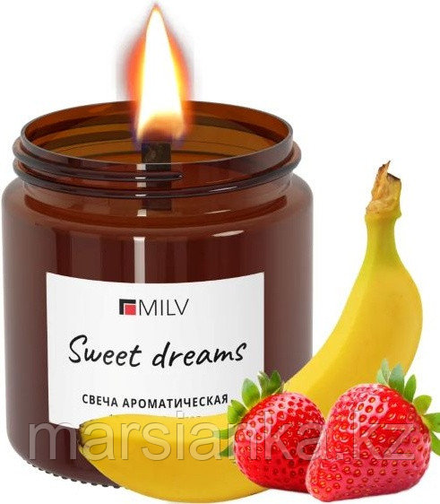 Свеча ароматическая "SWEET DREAMS" Milv, 100 мл, фото 1